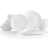 Corelle® Winter Frost White 66-piece Dinnerware Set. Service for 12