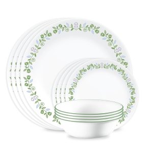 Corelle  Bryndle 12-Piece Glass Dinnerware Set. Service for 4