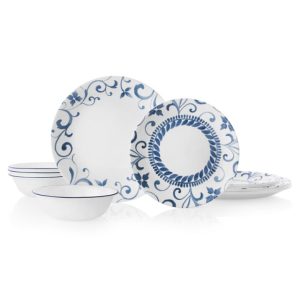 Corelle  Artemis 12-piece Dinnerware Set. Service for 4
