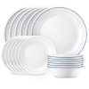 Caspian Lace 18-piece Dinnerware Set. Service for 6