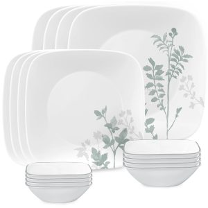 Corelle  Amalie 16-piece Dinnerware Set. Service for 4
