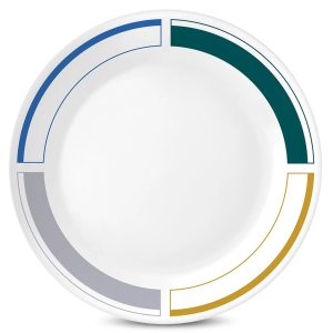 Corelle  Color Block 10.25 Dinner Plate