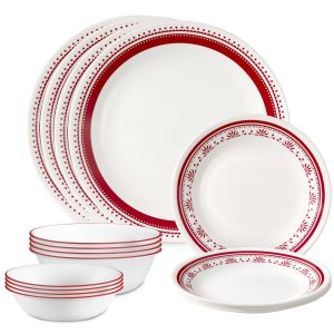 Corelle  Sadie 16-piece Dinnerware Set. Service for 4