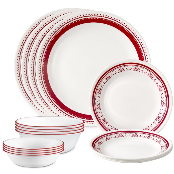 Corelle  Sadie 16-piece Dinnerware Set. Service for 4