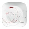 Corelle® Square Splendor 10.5 Dinner Plates. 6-pack